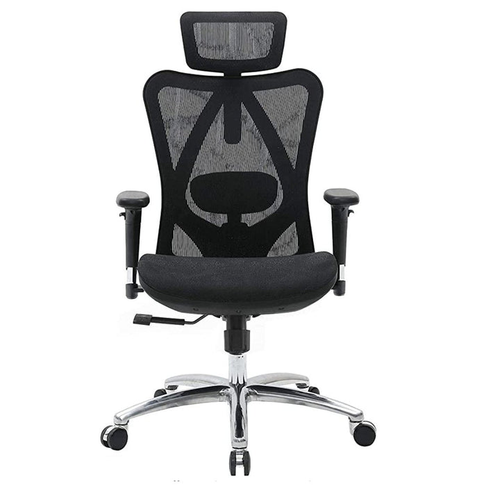 M57 Ergonomic Office Chair, Computer Chair Desk Chair High Back Chair Breathable,3D Armrest and Lumbar Support Grey without Footrest