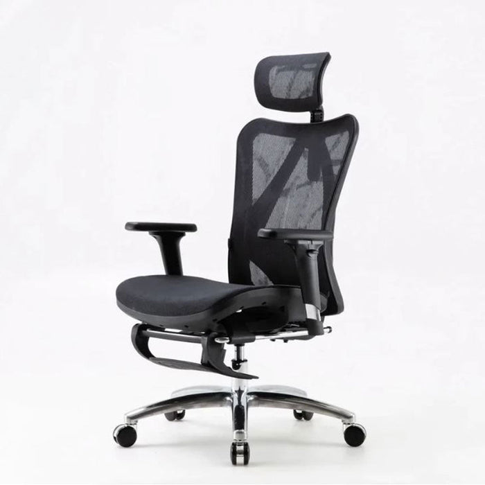 M57 Ergonomic Office Chair, Computer Chair Desk Chair High Back Chair Breathable,3D Armrest and Lumbar Support Grey without Footrest