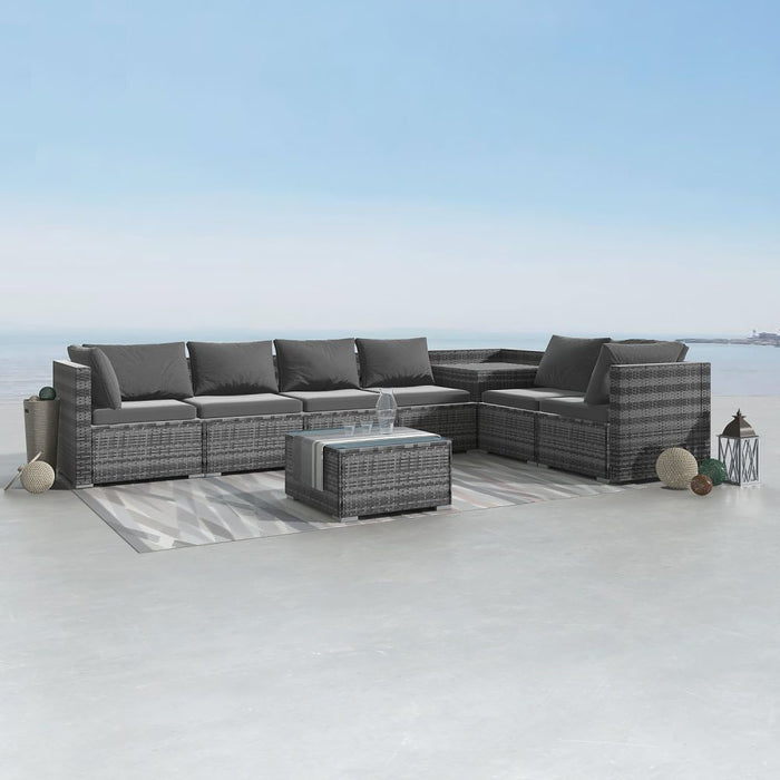 Casey Outdoor Lounge Sofa - Grey