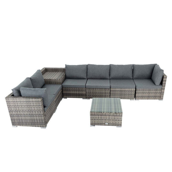 Casey Outdoor Lounge Sofa - Grey