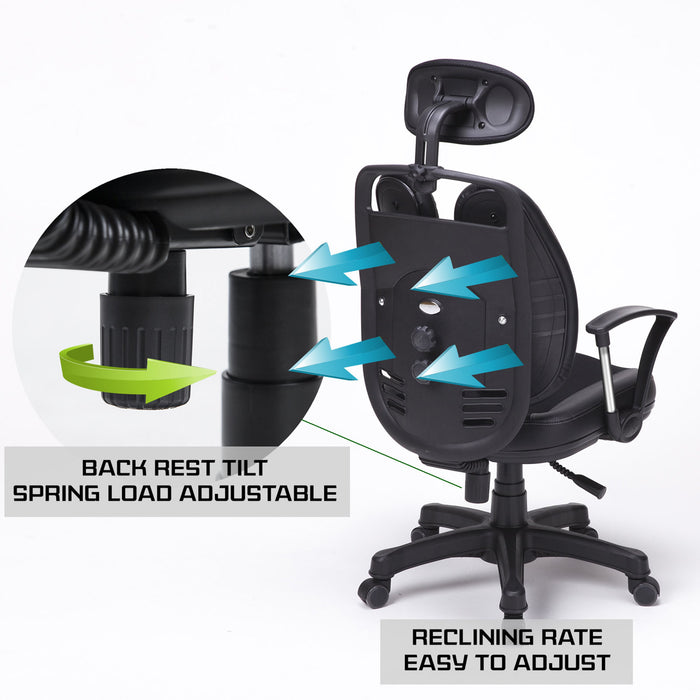 Korean Green Office Chair Ergonomic SUPERB