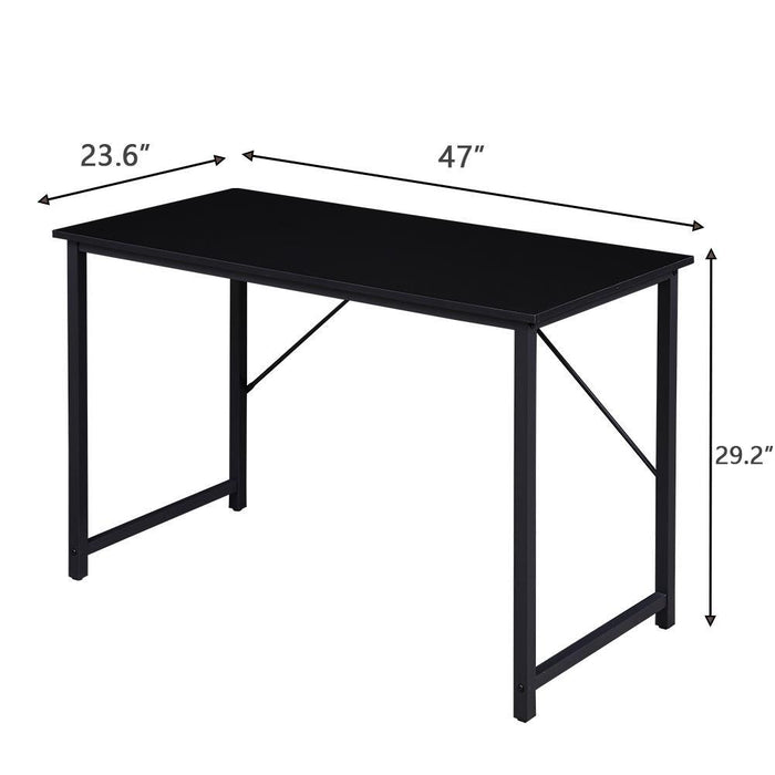 Computer Desk, Sturdy Home Office Desk for Laptop, Modern Simple Style Writing Table, Multipurpose Workstation