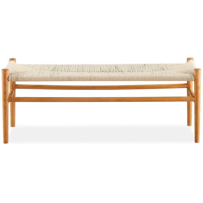 Anemone  2p Wishbone 120cm Dining Bench Beech Timber Replica Hans Wenger Natural