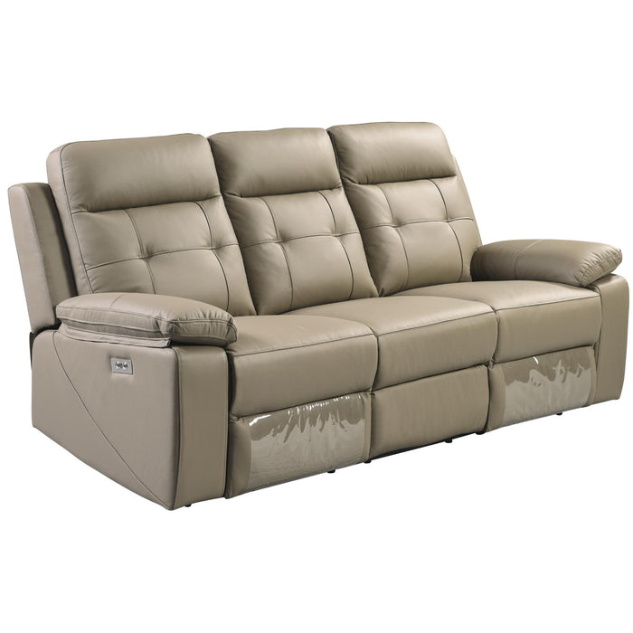 Kingsman 3 + 1 Seater Electric Recliner Sofa Genuine Leather Home Theater Lounge