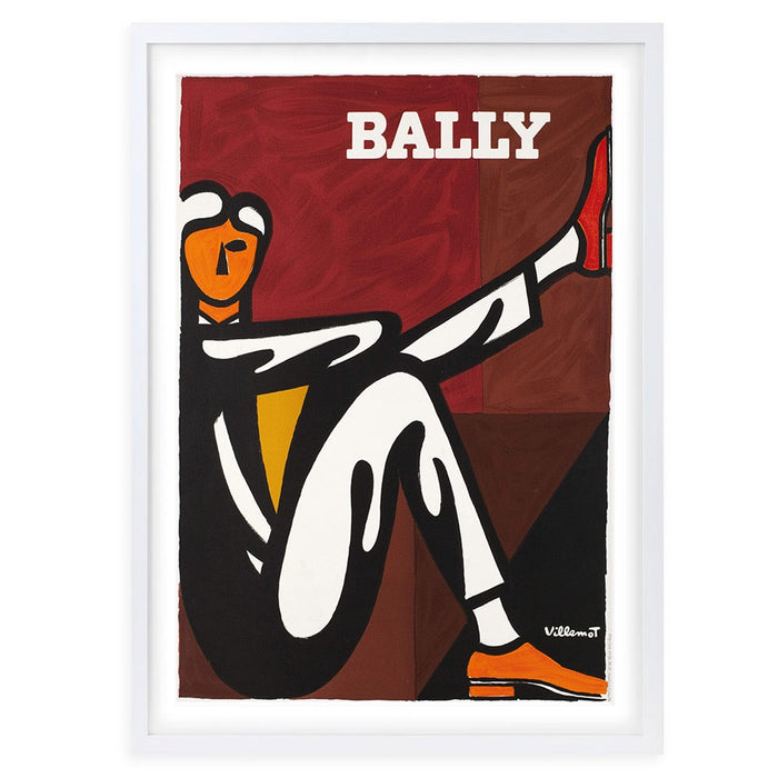 Wall Art's Bally Large 105cm x 81cm Framed A1 Art Print