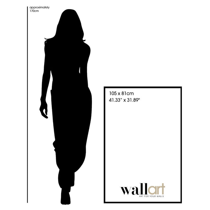 Wall Art's Bally 4 Large 105cm x 81cm Framed A1 Art Print