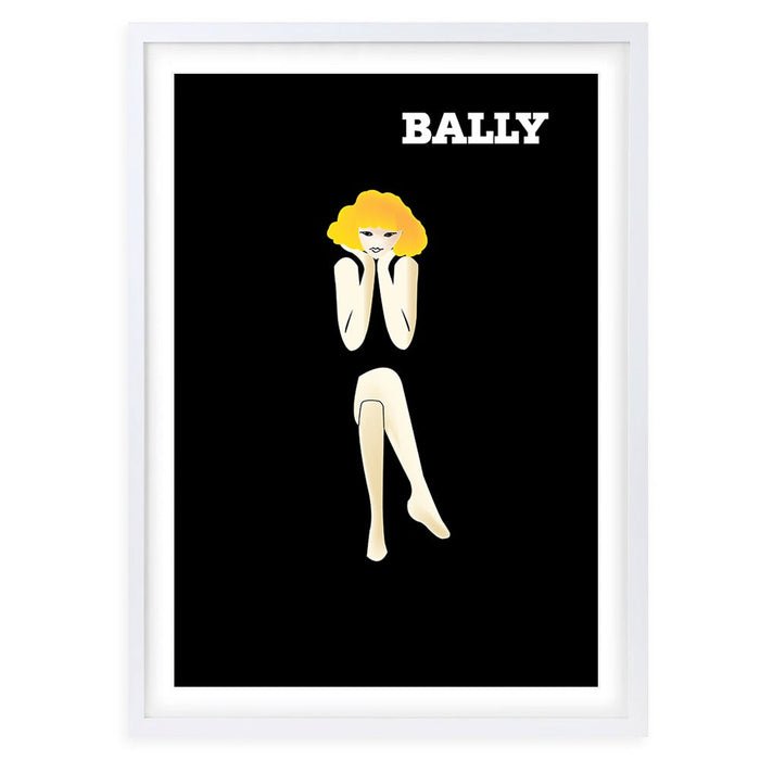 Wall Art's Bally 9 Large 105cm x 81cm Framed A1 Art Print