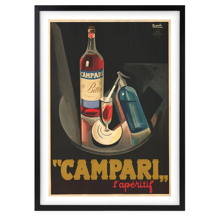 Wall Art's Campari 1 Large 105cm x 81cm Framed A1 Art Print