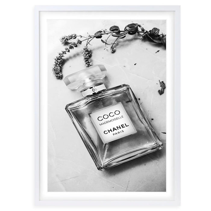 Wall Art's Chanel Bottle Large 105cm x 81cm Framed A1 Art Print