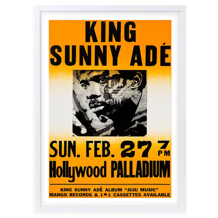 Wall Art's King Sunny Ade Large 105cm x 81cm Framed A1 Art Print