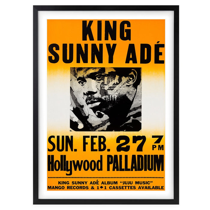 Wall Art's King Sunny Ade Large 105cm x 81cm Framed A1 Art Print