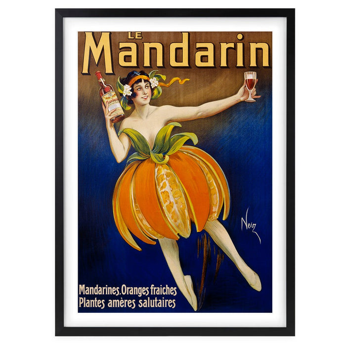 Wall Art's Mandarin Large 105cm x 81cm Framed A1 Art Print