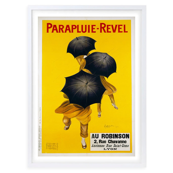 Wall Art's Parapluie Revel Large 105cm x 81cm Framed A1 Art Print