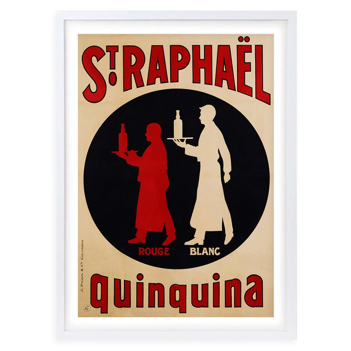 Wall Art's St Raphael Quinquina Large 105cm x 81cm Framed A1 Art Print