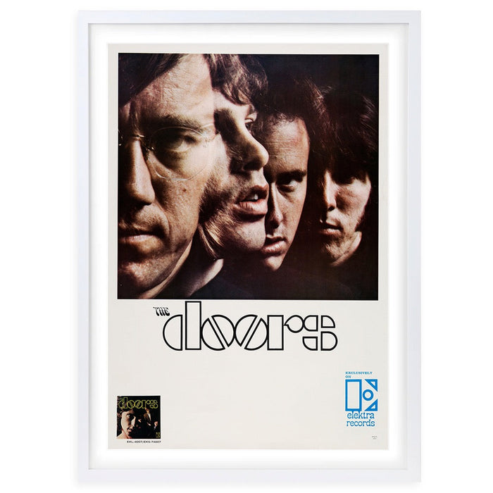 Wall Art's The Doors - Album Promo - 1967 Large 105cm x 81cm Framed A1 Art Print