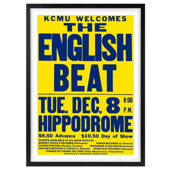 Wall Art's The English Beat Large 105cm x 81cm Framed A1 Art Print