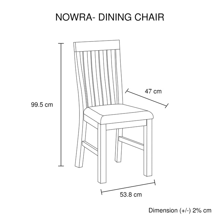 9 Pieces Dining Suite 210cm Large Size Dining Table & 8X Chairs with Solid Acacia Wooden Base in Chocolate Colour