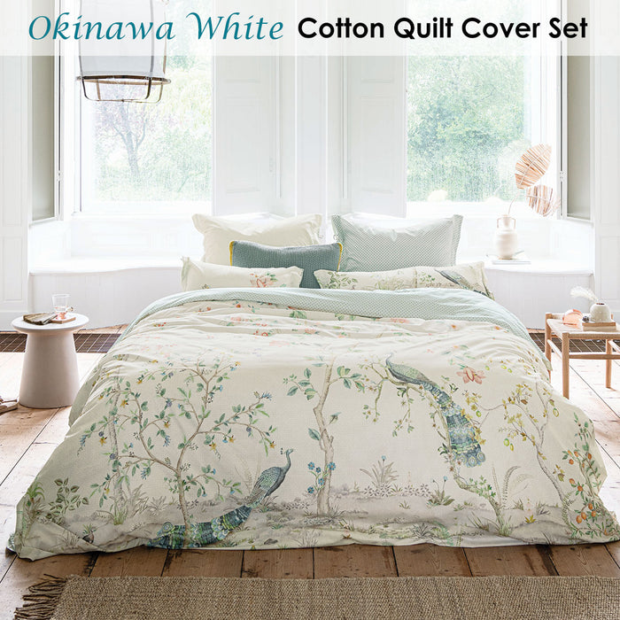 PIP Studio Okinawa White Quilt Cover Set Queen