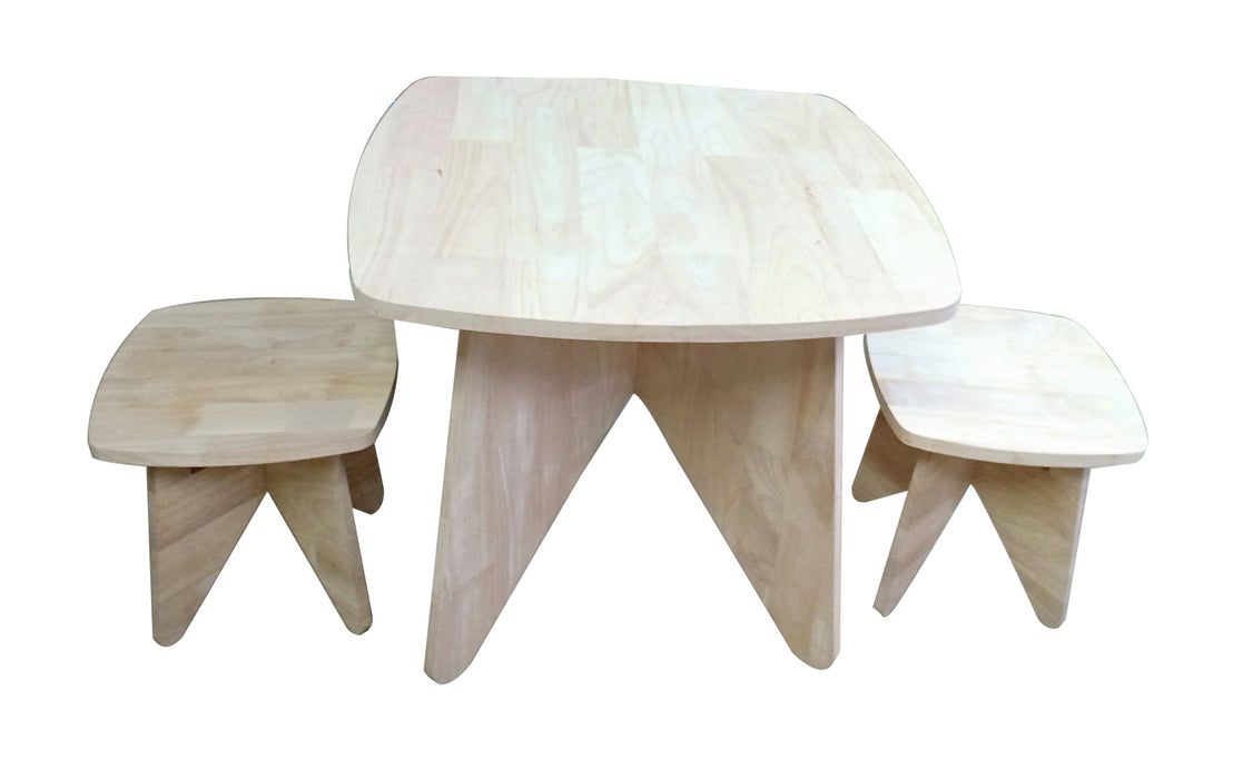 Retro Kid table and stool set