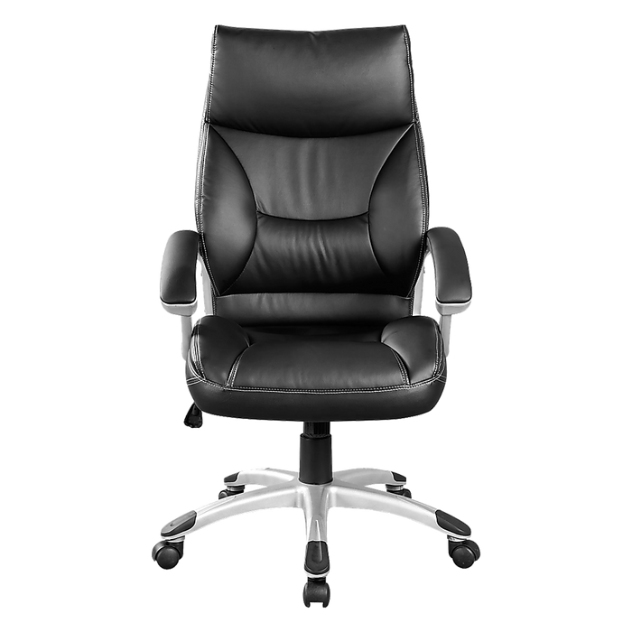 PU Leather Office Chair Executive Padded Black