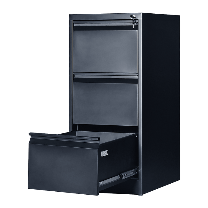 3-Drawer Shelf Office Gym Filing Storage Locker Cabinet