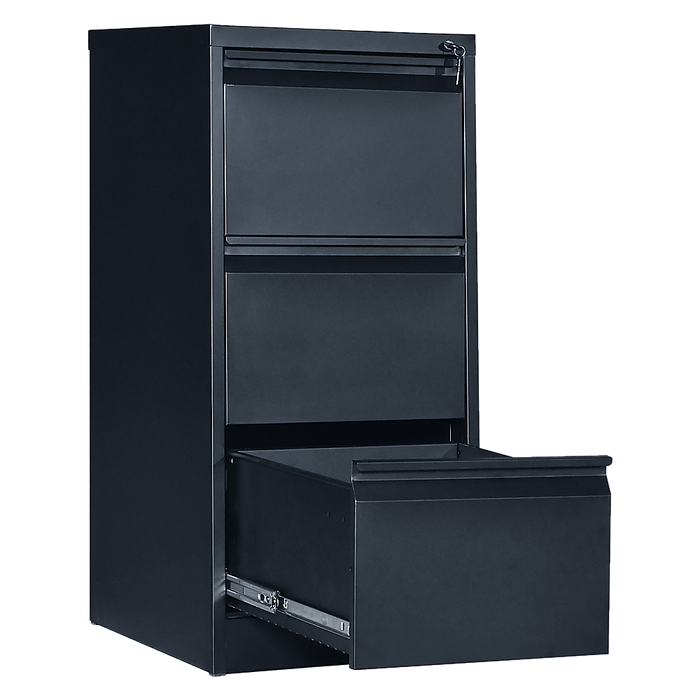 3-Drawer Shelf Office Gym Filing Storage Locker Cabinet