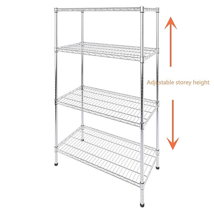 Modular Wire Storage Shelf 900 x 350 x 1800mm Steel Shelving