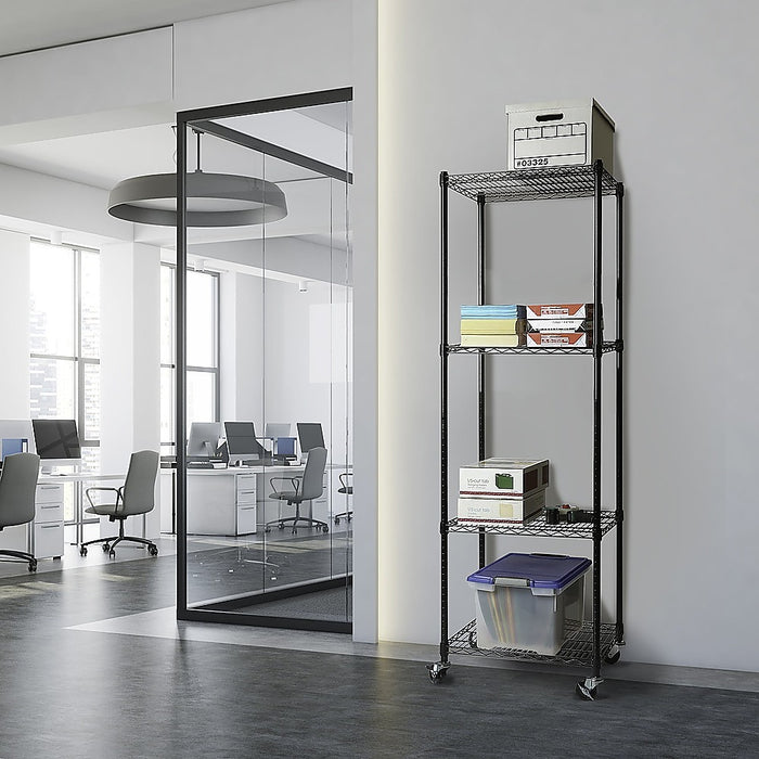 Modular Wire Storage Shelf 450 x 450 x 1800mm Steel Shelving