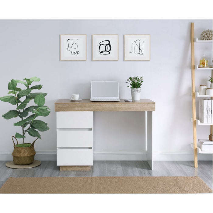 Ashley Coastal White Wooden Office Desk