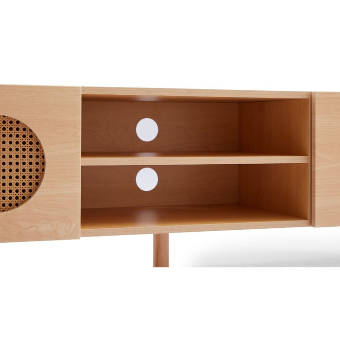 Kailua Rattan 160CM TV Stand in Maple