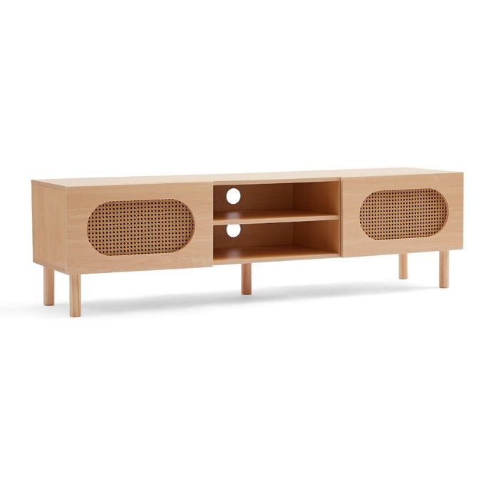 Kailua Rattan 160CM TV Stand in Maple