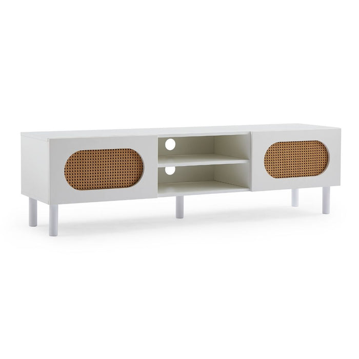 Kailua Rattan 160CM TV Stand in White